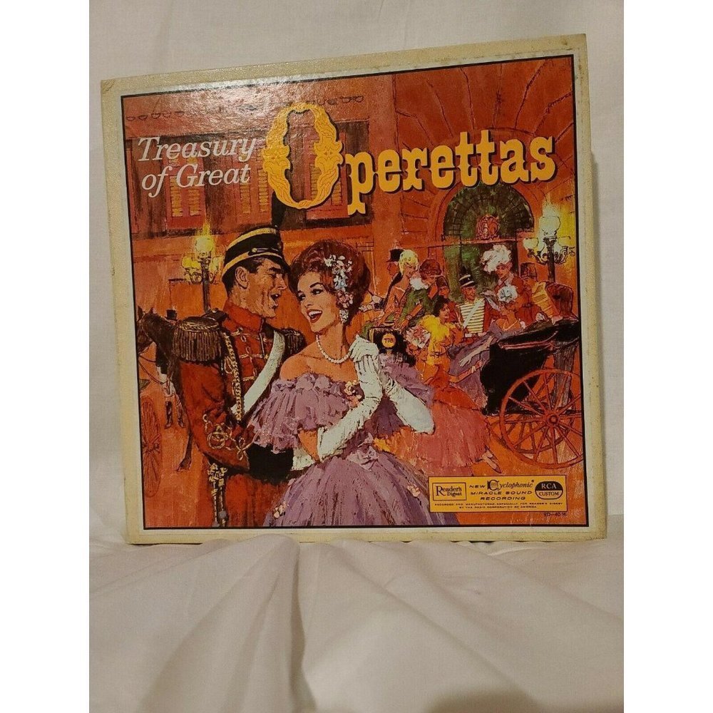 Vintage (9 LPs)  "Treasury of Great Operettas"